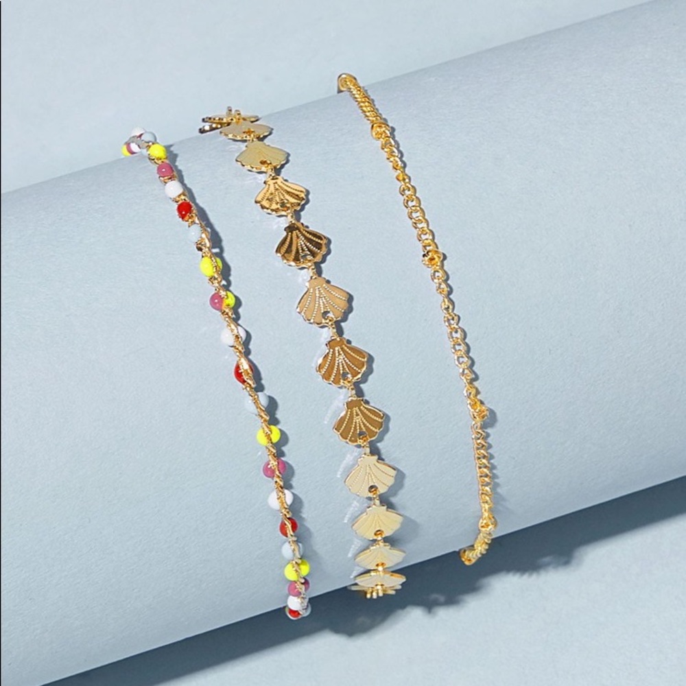3/$30 💛 3pc Boho Anklet - Picture 2 of 4